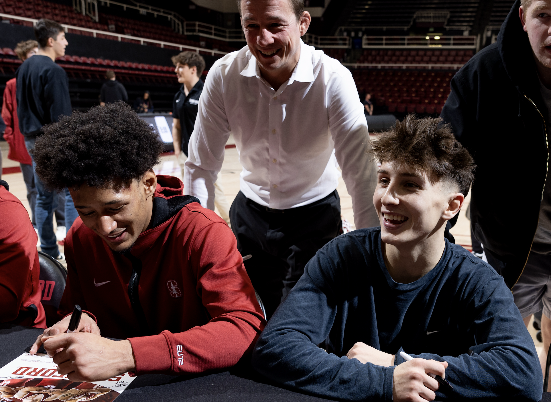 Stanford signing event photo